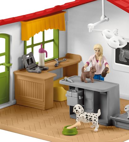 Schleich Farm World - 22,5 x 16,5 cm - Dyrlgeklinik 42502