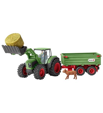 Schleich Farm World - 60 x 15 cm - Traktor m. Anhnger 42379