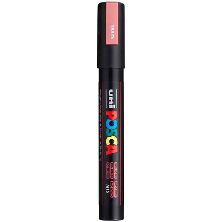 Posca Tusch - PC-5M - Metallisk Rd