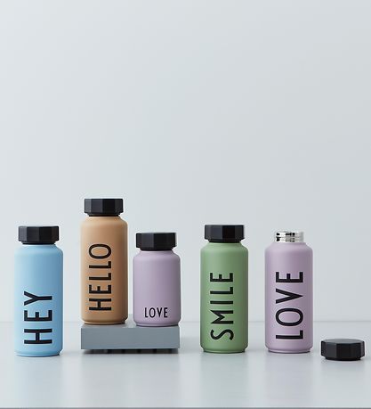 Design Letters Termoflaske - Love - 500ml - Lavendel