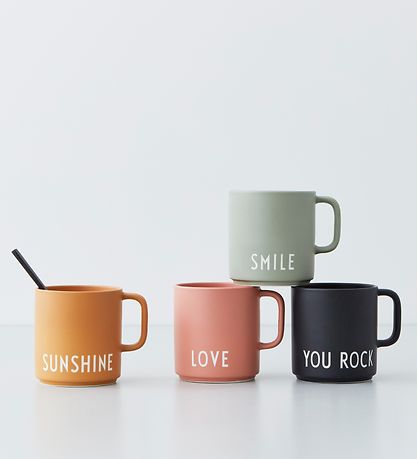 Design Letters Krus - Favourite - Sort m. You Rock
