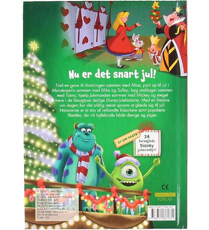 Karrusel Forlag Bog - Disney Julekalenderbog - 24 Historier