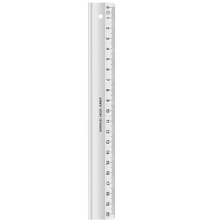 Linex Skolelineal - 20cm - Gennemsigtig