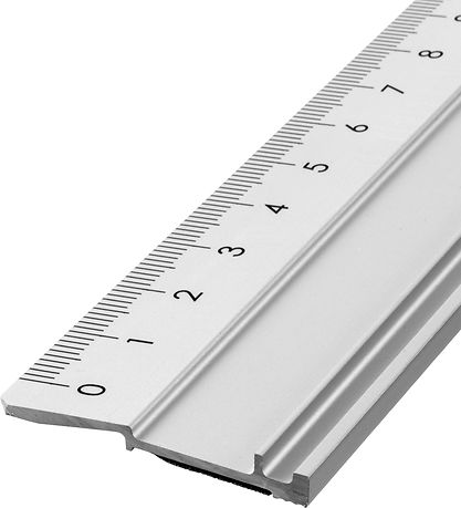 Linex Lineal - 50 cm - Aluminium