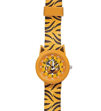 Djeco Armbndsur - Orange m. Tiger