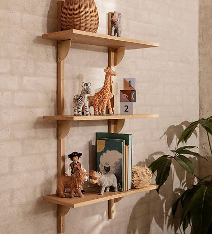 ferm Living Håndlavet Figur - 13,5 cm - Stribet Zebra