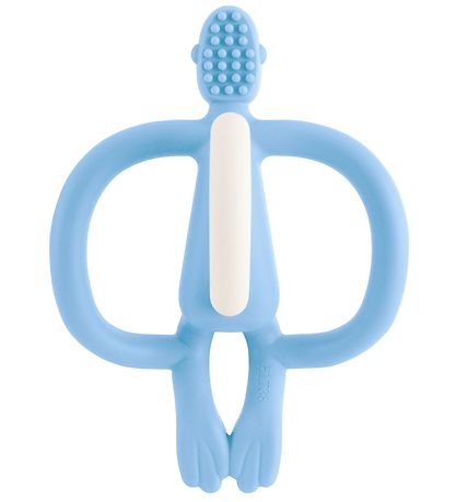 Matchstick Monkey Bidering - Monkey Teething - Light Blue