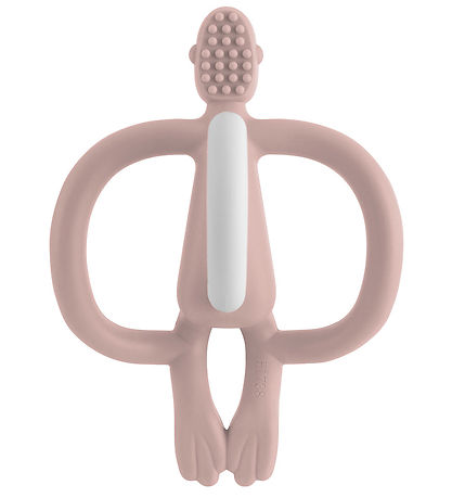 Matchstick Monkey Bidering - Monkey Teething - Dusty Pink