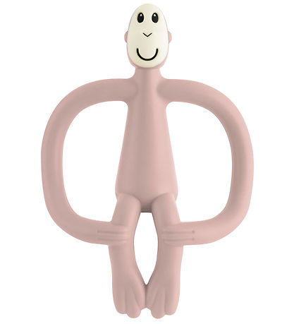 Matchstick Monkey Bidering - Monkey Teething - Dusty Pink