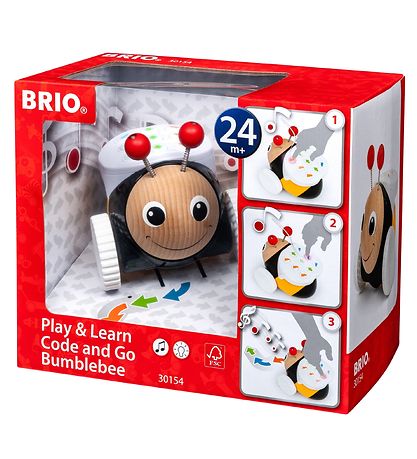 BRIO Kodelegetj - Code & Go - Bumblebee 30154