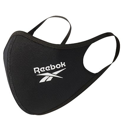 Reebok Mundbind - Small - 3-pak - Sort