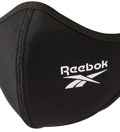 Reebok Mundbind - Small - 3-pak - Sort