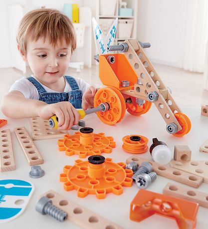 Hape Vrktj - 57 Dele - Junior Inventor