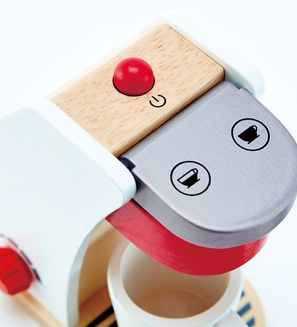 Hape Legesæt - 6 Dele - Kaffemaskine