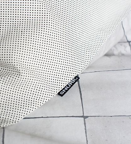 Snurk Sengetøj - Voksen - Tiles Pearl White