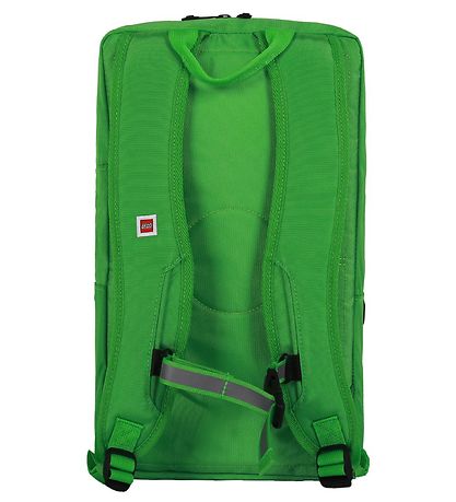 LEGO Skoletaske - Signature Brick - 18 L - Bright Green