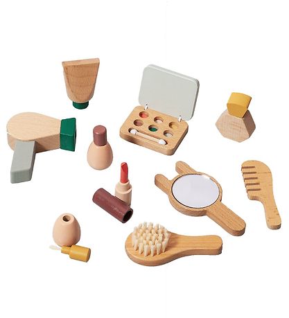 Petit Monkey Makeupsæt - 10 Dele - Træ