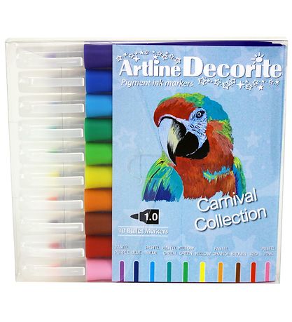 Artline Tuscher - Decorite - 10 stk. - Carnival