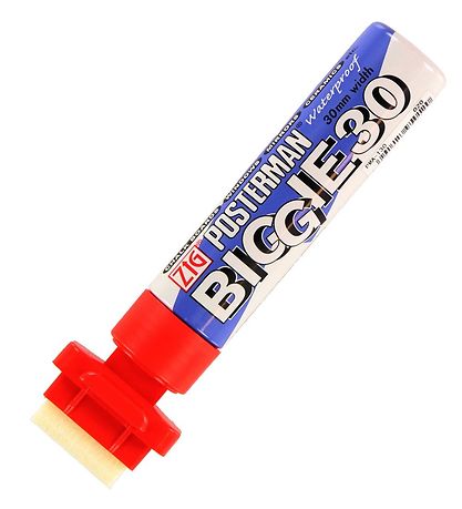 Zig Tusch - Biggie - 30 mm - Rød