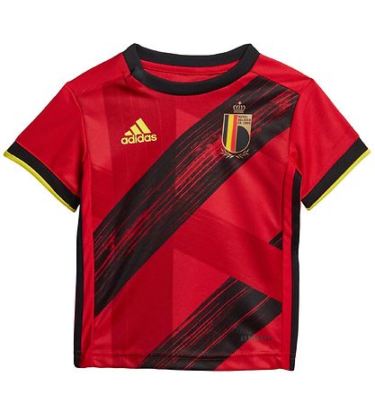 adidas Performance Fodboldsæt - Belgien - Rød/Sort