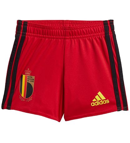 adidas Performance Fodboldsæt - Belgien - Rød/Sort