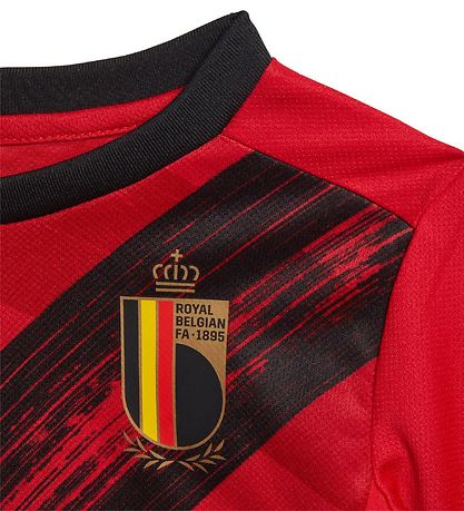 adidas Performance Fodboldsæt - Belgien - Rød/Sort