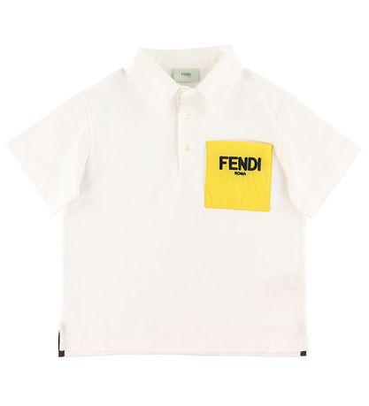 Fendi Polo - Hvid m. Logo