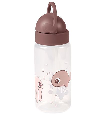 Done By Deer Drikkedunk m. Sugerør - 350 ml. - Sea Friends - Pud