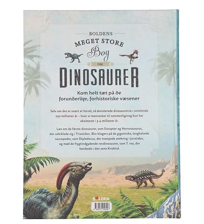 Forlaget Bolden Bog - Boldens Meget Store Bog Om Dinosaurer - DA
