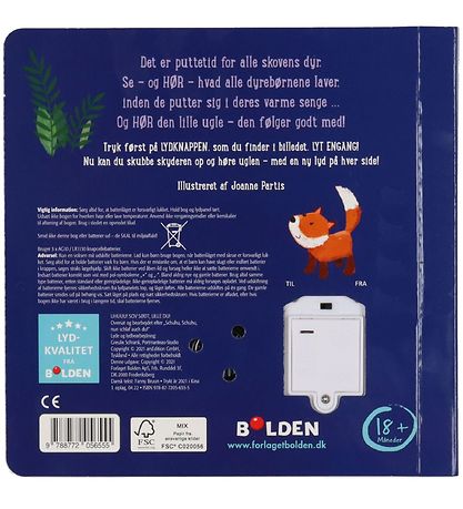 Forlaget Bolden Bog - Uhuu! Sov Sødt. Lille Du! - Dansk