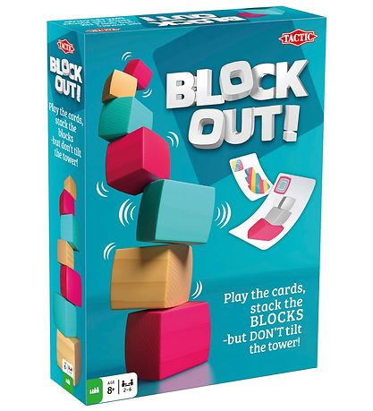 TACTIC Spil - Træ - Block Out!