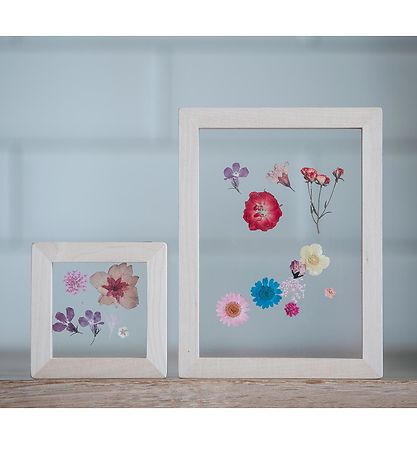 MaMaMeMo Trrammer - 2-pak - Pressede Blomster - Tr