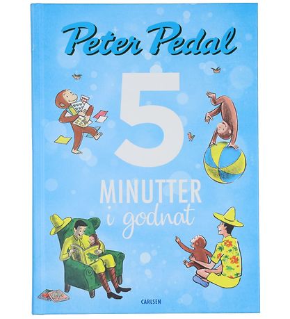 Forlaget Carlsen Bog - 5 Minutter I Godnat - Peter Pedal - Dansk