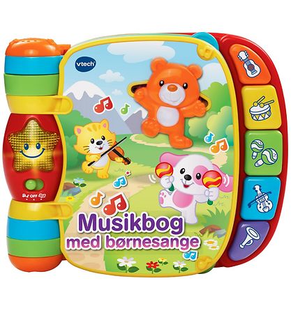 Vtech Bog - Musikbog Med Brnesange