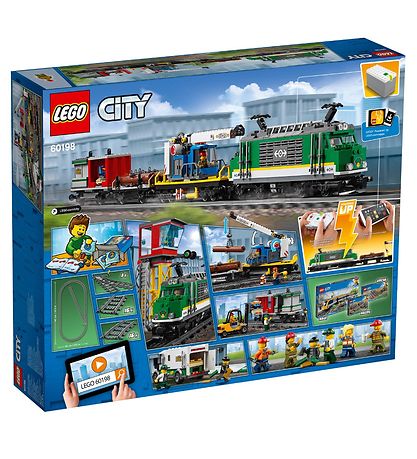 LEGO® City - Godstog 60198 - Motoriseret - 1226 Dele