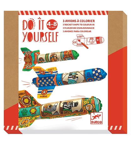 Djeco Kreasæt - Planes DIY - To The Sky