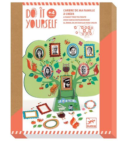 Djeco Kreast - Familiy Tree DIY - A Family Tree To Create