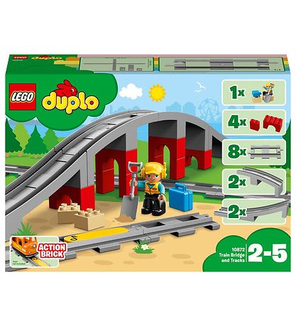 LEGO DUPLO - Togbro Og Spor 10872 - 26 Dele
