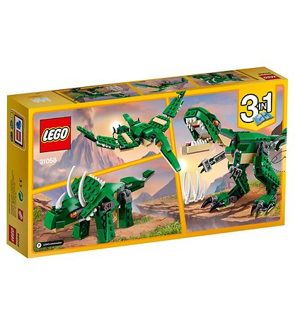 LEGO® Creator - Mægtige Dinosaurer 31058 - 3-i-1 - 174 Dele