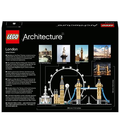 LEGO Architecture - London 21034 - 468 Dele