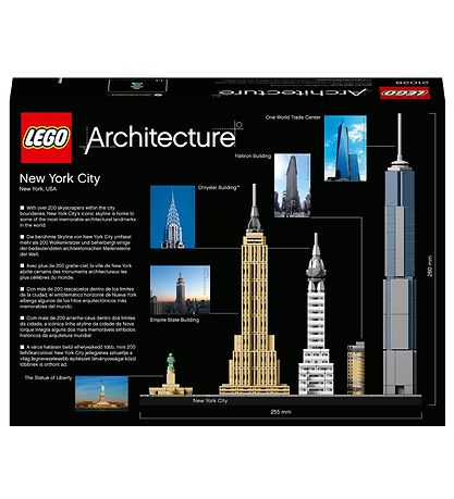 LEGO Architecture - New York City 21028 - 598 Dele