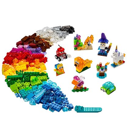 LEGO Classic - Kreative Gennemsigtige Klodser 11013 - 500 Dele