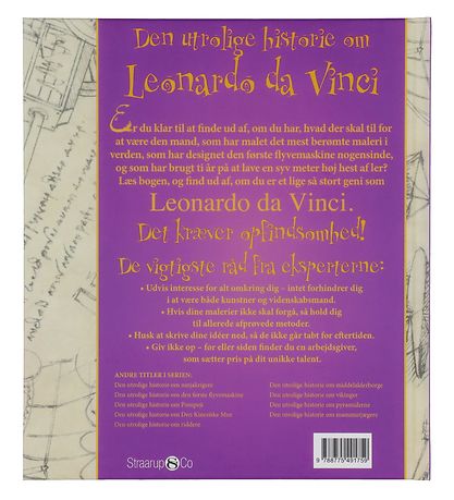 Straarup & Co Bog - Den Utrolige Historie om Leonardo da Vinci