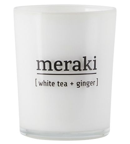 Meraki Duftlys - 60 g - White Tea & Ginger