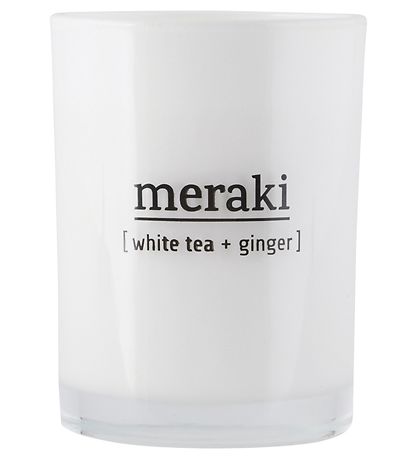 Meraki Duftlys - 220 g - White Tea & Ginger