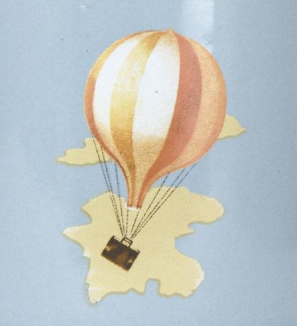 H.C. Andersen Krus - Luftballon - 350 ml - At Rejse Er At Leve