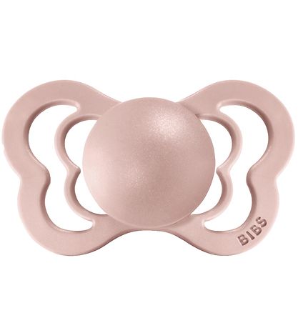 BIBS Couture Sutter - Str. 2 - 2-pak - Anatomisk - Ivory/Blush