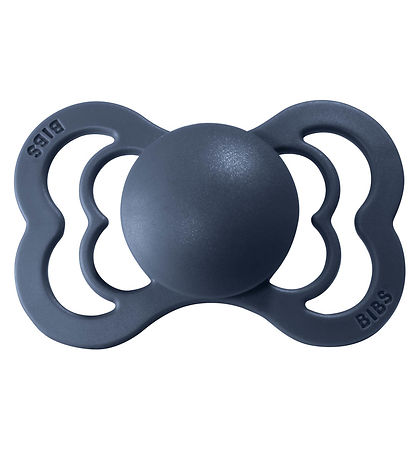 BIBS Supreme Sutter - Str. 2 - 2-pak - Symmetrisk - Cloud/Steel 