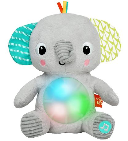 Bright Starts Musikalsk Bamse - 21 cm - Hug-A-Bye Baby - Elefant