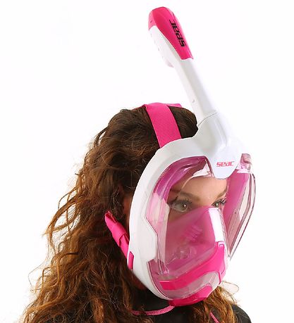 Seac Snorkelmaske - Magica - Hvid/Pink